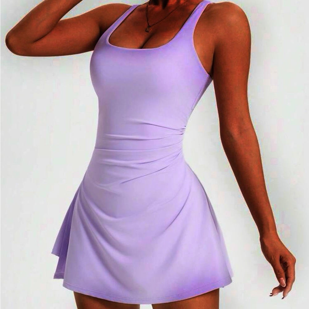 SHEIN Lavender Skort Dress